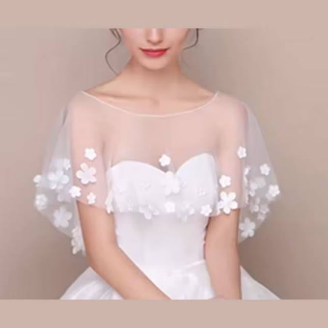 CAPA NUPCIAL FLORES